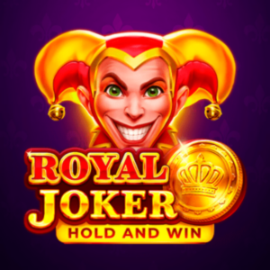 Interface de jeu Royal Joker Hold and Win sur Bruno Casino, illustrant des gains potentiels.